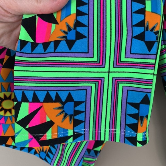Mara Hoffman neon swim leggings sz med - Picture 3 of 8